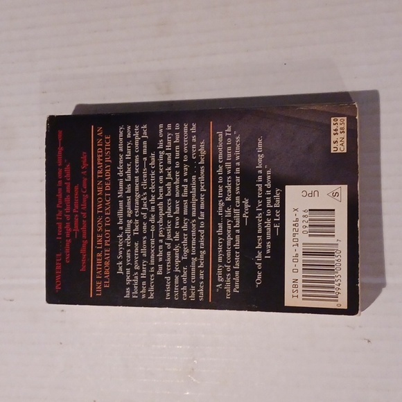 $4 Add-on "The Pardon" by James Grippando - Paperback Novel - Picture 2 of 8